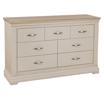 Cobble Painted 3 Over 4 Drawer Combination Chest